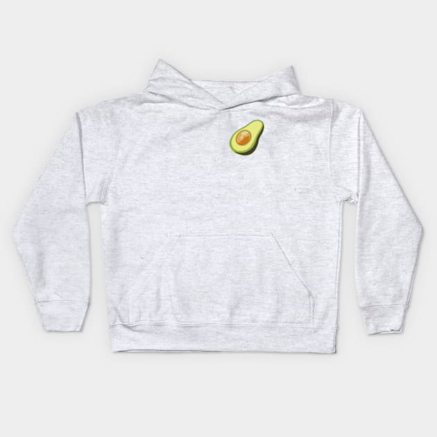 Avocado Kids Hoodie by Nerdpins